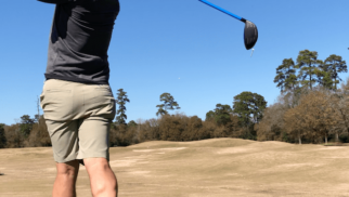 Lag Shot Driver & The Statuesque Golfer Geek