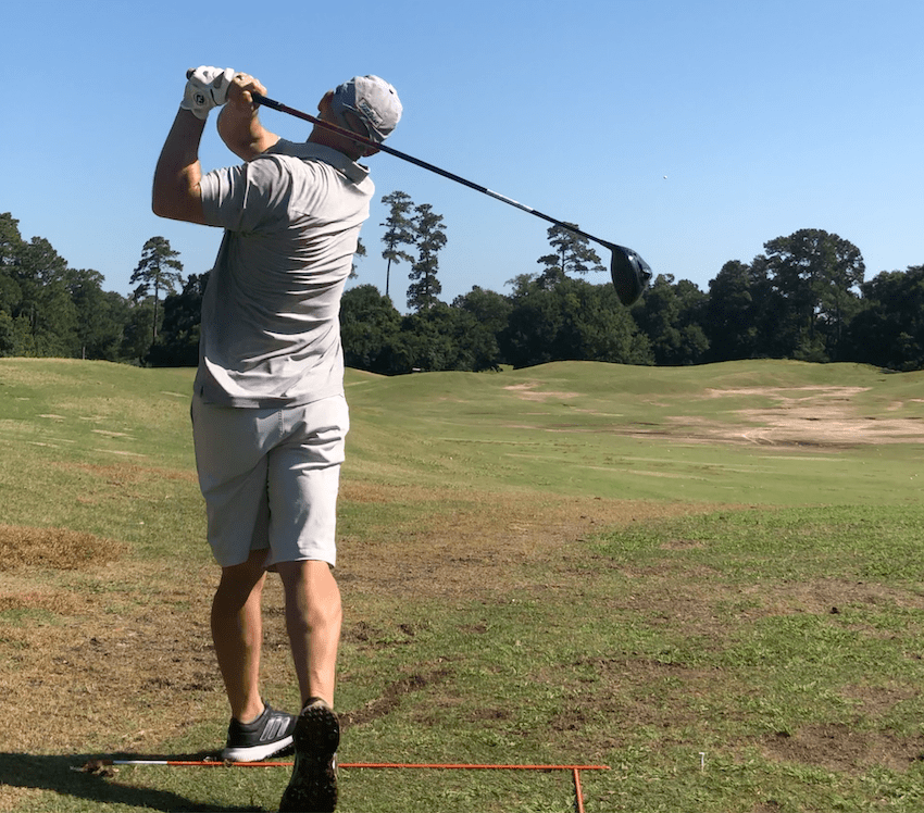 Golfer Geek & Taylormade Stealth Plus Driver In Action