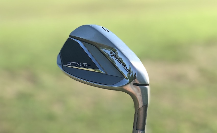 Lone Taylormade Stealth Iron at the range