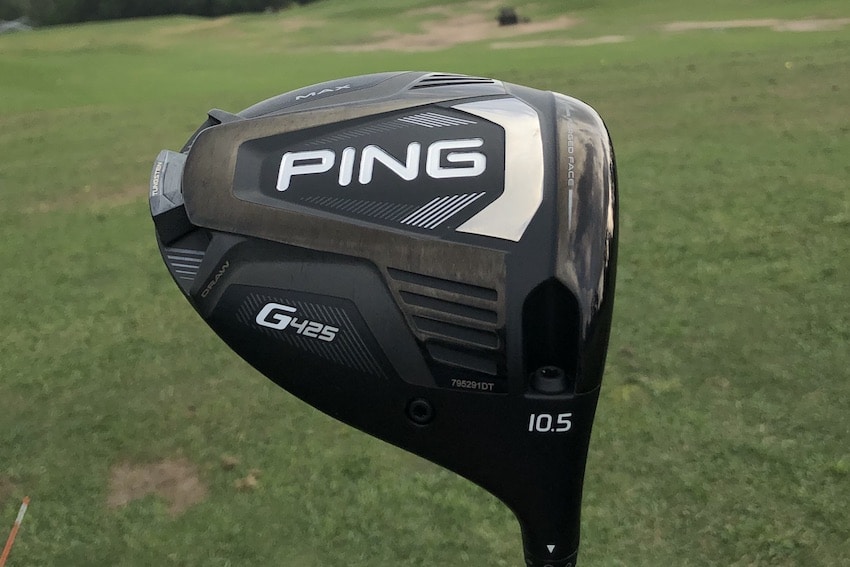 Ping G425 Max Driver at the range