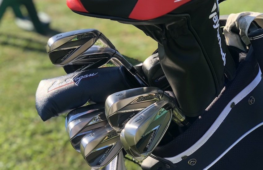 Taylormade Stealth Irons & Driver in Golfer Geeks' Bag