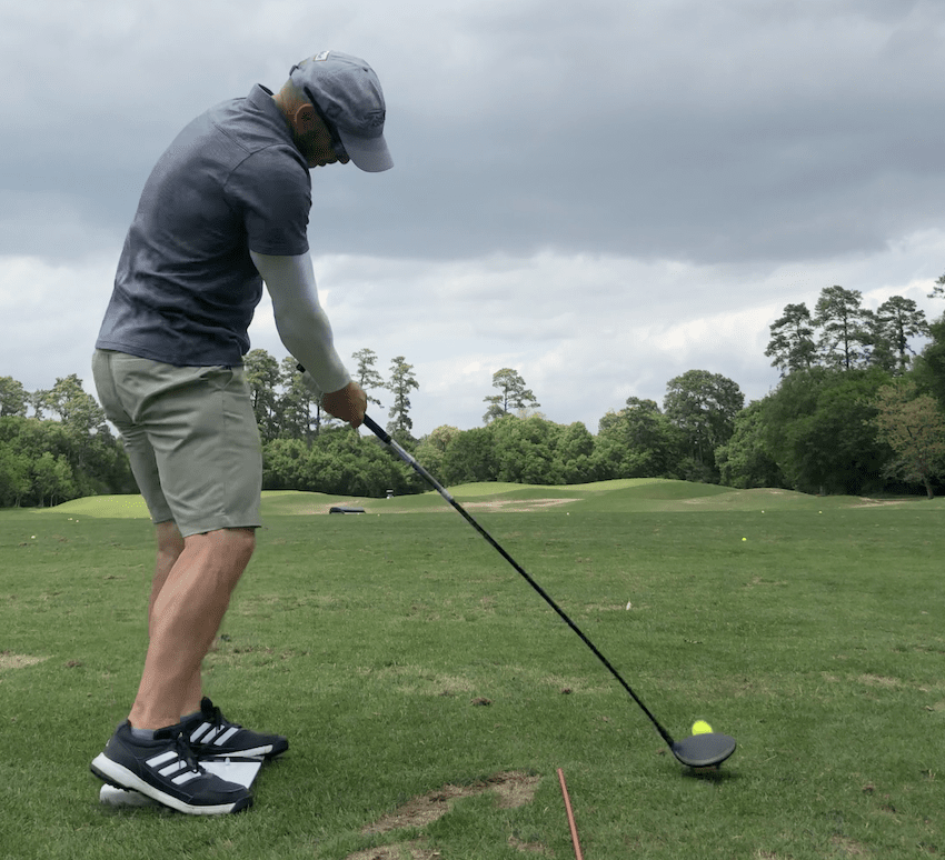 Golfer Geek & Callaway Rogue ST Max Driver at Moment 'o Truth