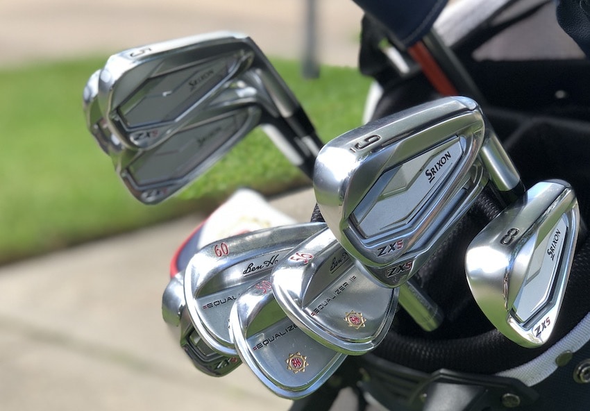 The Srixon ZX5 Irons & Equalizer II Wedges