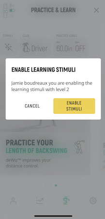 Enable Learning Simuli in deWiz app