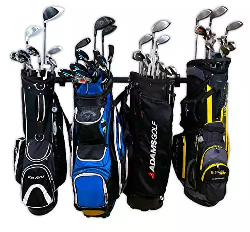 StoreYourBoard 4 Golf Bag Essential Garage Rack
