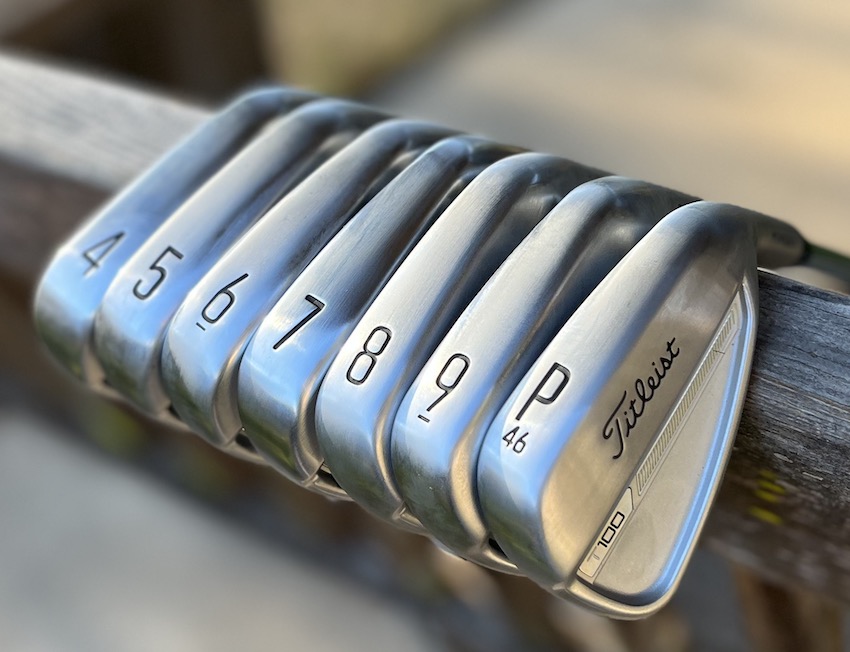 The 2023 Titleist T100 Irons