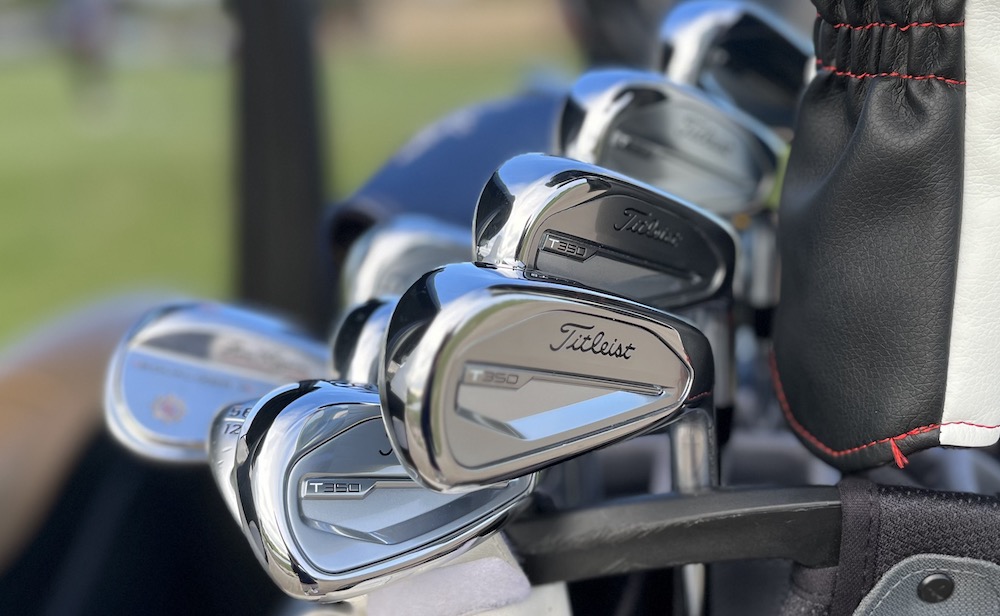 Titleist T350 Irons on the course